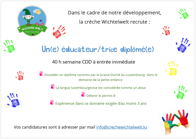 Offre d'emploi